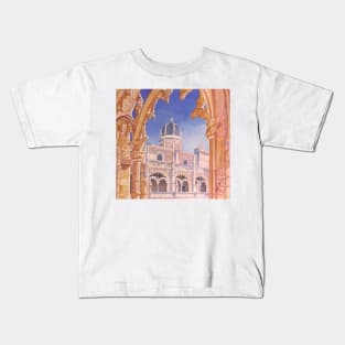 Claustro do Mosteiro dos Jerónimos Kids T-Shirt